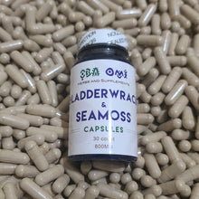 Load image into Gallery viewer, Bladderwrack and Sea moss Capsules